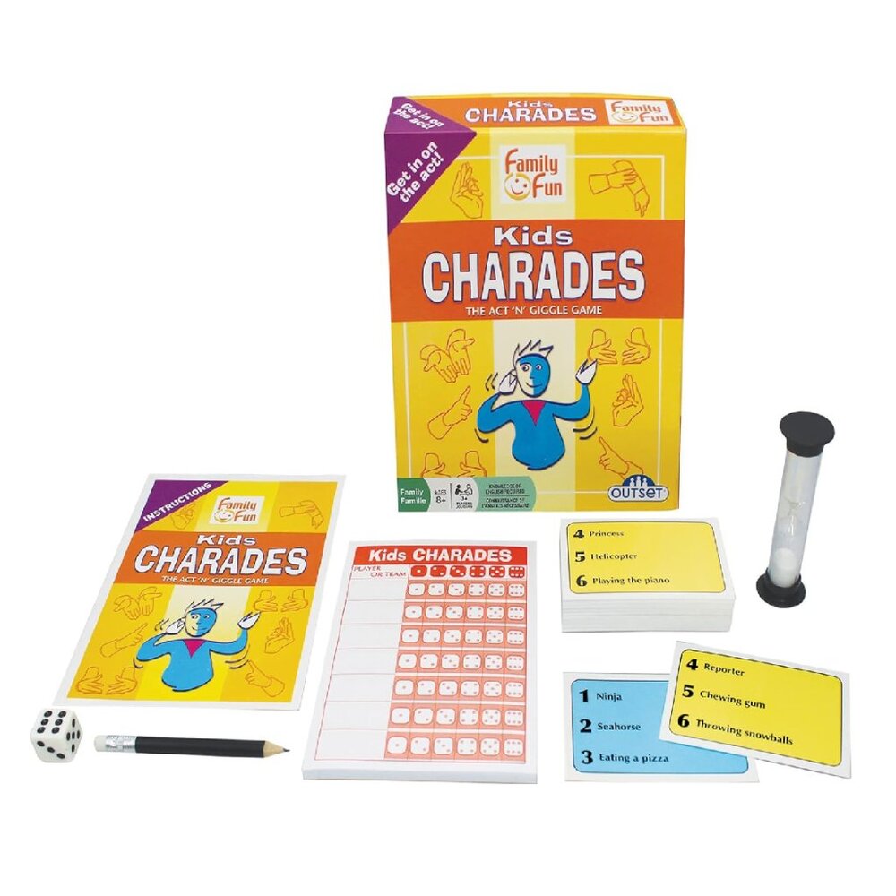 New Sealed - Kids Charades Classic Party Act and Giggle Game  For Age 8+